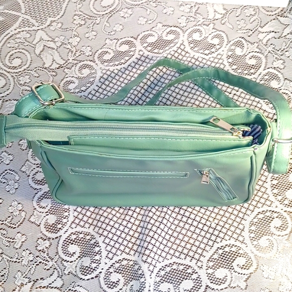 NEW! NuTrendz Starburst Purse with embroidery 5501 - Picture 5 of 8